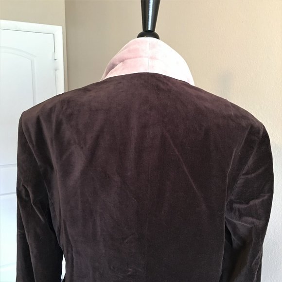 7 FOR ALL MANKIND Men’s Velvet Blazer  | LARGE - Picture 6 of 12